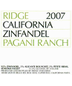 Ridge Pagani Zinfandel