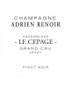 2019 Adrien Renoir - Extra-Brut Grand Cru Le Cepage Verzy Champagne (1.5L)