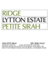 2020 Ridge - Petite Sirah Lytton Estate (750ml)