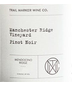 Trail Marker Wine Company Manchester Ridge Vineyard Pinot Noir