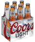 Coors Light 6 pack 12 oz. Bottle