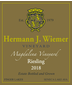 2019 Hermann J. Wiemer Riesling Magdalena Vineyard Estate Bottled & Grown Seneca Lake