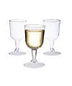 Party Essentials Plastic Wine Glass 2 Piece (20 Per Sleeve)