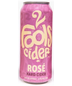 2 Fools Rose Cider (4 pack 16oz cans)