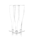 Party Essentials Plastic Champagne Glass 2 Piece (40 Per Sleeve)