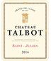 2016 Chateau Talbot Saint-Julien 4eme Grand Cru Classe
