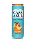 Casa Azul Tequila Soda - Peach Mango 4pkc (4 pack 12oz cans)