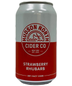 Hudson North Cider Company - Strawberry Rhubarb Hard Cider (6 pack cans)