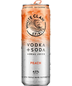 White Claw Vodka & Soda Peach 4pk (4 pack 12oz bottles)
