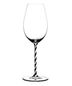 Riedel Fatto A Mano Champagne Wine Glass - Black & White