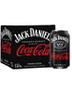 Jack Daniels Coca Cola Premium Cocktail (4 pack 12oz cans)