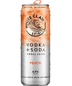 White Claw™ Vodka + Soda Peach 12oz Cans, 4 Packs