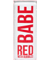 Babe Red With Bubbles