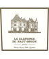 2015 Chateau Clarence de Haut Brion Pessac