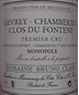 2021 Bruno Clair - Gevrey-Chambertin 1er Cru Clos du Fonteny Monopole (750ml)