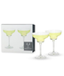 Viski Crystal Margarita Glass (Set of 2) Set of 2