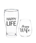 Evergreen Giftware - Gift Set & Mug - Happy Wife Happy Life