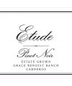 Etude Pinot Noir Estate Grace Benoist Ranch Carneros California Red Wine 750 mL