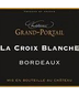 2015 Bordeaux Rouge "La Croix Blanche" (Grand Portail, Chateau)