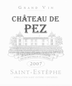 2019 Chateau de Pez