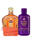 Crown Royal Sour With Black Cherry and Crown Royal Peach Whiskey Bundle