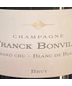 Champagne Franck Bonville Grand Cru Blanc de Blanc Brut French White Sparkling Wine 750 mL