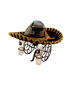 Mariachi Hat Gold Tequila with 2 Shot Glasses 1L