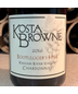 2016 Kosta Browne, Russian River Valley, Bootlegger's Hill, Chardonnay