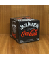 Jack & Coca Cola Rtd (4 pack 12oz cans)