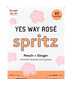Yes Way Rose - Peach Ginger Spritz 4pk (4 pack cans)