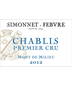 Simonnet-febvre Chablis 1er Cru Mont De Milieu 750ml