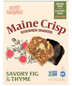 Maine Crisp Buckwheat Crackers Fig + Thyme 4oz