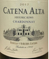 2017 Catena Alta Chardonnay
