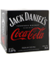 Jack Daniel's Tennessee Whiskey and Coca Cola 4 Pack / 4-355mL