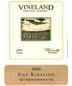 Vineland Estates - Riesling Dry Niagara Peninsula 2009