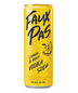 Faux Pas - Lemon & Mint Vodka Soda (4 pack 250ml cans)
