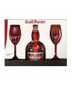 Grand Marnier Cordon Rouge Gift Set With 2 Flutes Glasses