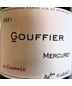 Domaine Gouffier Mercurey La Charmée Burgundy French Red Wine 750 mL