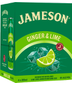 Jameson Ginger & Lime Rtd (4 pack cans)