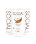 Social Sparkling Wine - Toasted Coconut Almond (4 pack cans)