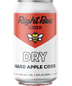 Right Bee Dry Hard Apple Cider (6 pack 12oz cans)