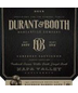 Durant & Booth Durant & Booth Cabernet Sauvignon Bourbon Barrel Aged Napa Valley