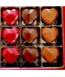 Goossens Mixed Chocolate Hearts 9pc