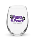 Stemless wine glass - ForWhiskeyLovers.com