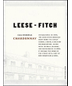 Leese Fitch - Chardonnay (750ml)