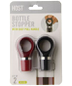 HOST Bottle Stopper with Easy Pull Handle 2-Pack
