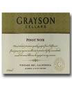 2014 Grayson - Pinot Noir (750ml)