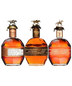 Blanton's Straight from the Barrel, Black Label and Gold Edition Bundle 750ml 3-Pack