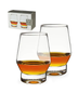 Viski Heavy Base Crystal Whiskey Glasses