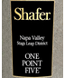 2019 Shafer One Point Five Stag's Leap Cabernet Sauvignon
